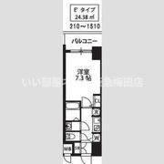 S-RESIDENCE新大阪駅前の間取り画像