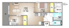 REGALEST Felviaria（レガリスト フェルヴィの間取り画像