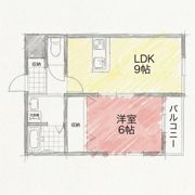 クラウディア香里ヶ丘の間取り画像