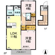 サント カンパーニュの間取り画像