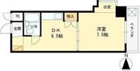 シティコート東扇町の間取り画像
