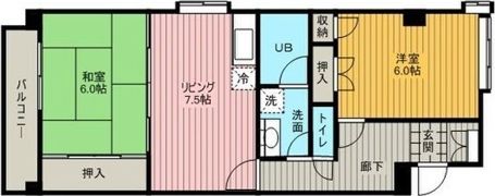 サンエステート浅井の間取り画像