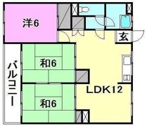 エムワイ小坂の間取り画像