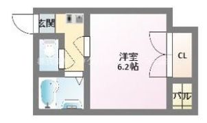 M’プラザ西三荘駅前の間取り画像