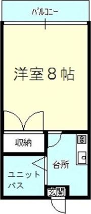メイゾンフジミの間取り画像