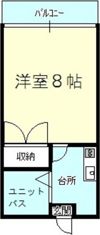 メイゾンフジミの間取り画像