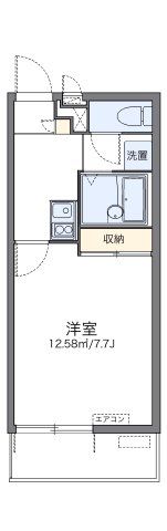 レオパレスタークの間取り画像