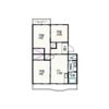 杉村マンションの間取り画像