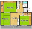 ビレッジハウス本城3号棟の間取り画像