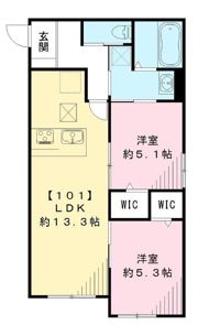 Comodo Casaの間取り画像