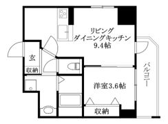 イルマーレ小坂の間取り画像