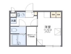 レオパレスエスペーロ本町の間取り画像