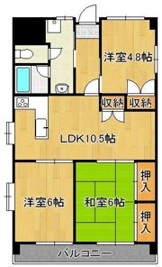 第17共立ビルの間取り画像