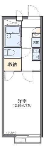 レオパレスコスモハウスの間取り画像