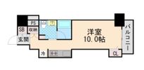 レジディア神戸磯上の間取り画像