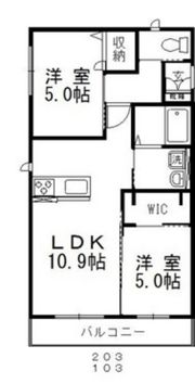 リーべハイムの間取り画像