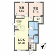 ミラベルK’sⅡの間取り画像