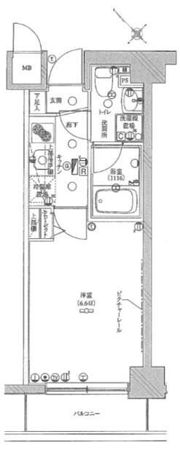 グリフィン横浜・サザンフォートの間取り画像