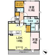 アコールヒルズの間取り画像