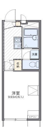 レオパレスハイマート柳ヶ丘Ⅱの間取り画像