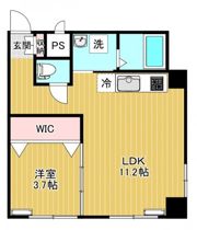ファーストメゾン沼袋の間取り画像