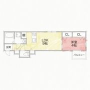 Leggero牧野の間取り画像