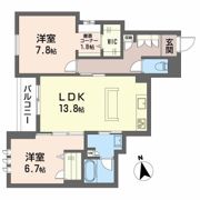 ShaMaison神通町の間取り画像