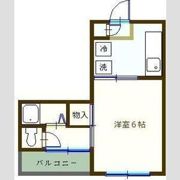第二大澤コーポの間取り画像