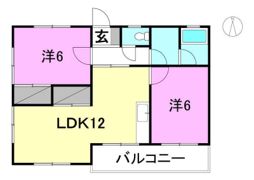 寿ハイツ（祓川）の間取り画像