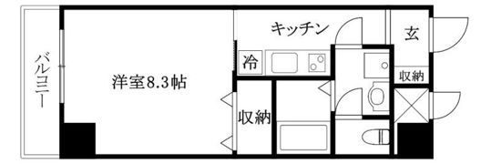 Mayfair MATSUYAMASHIEKI squareの間取り画像