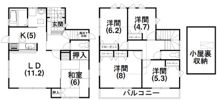 青山貸家の間取り画像