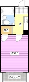 浜松デル・フィオーレの間取り画像