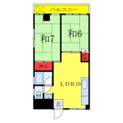 メゾンフタヤの間取り画像