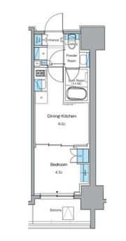ルフォンプログレ秋葉原EASTの間取り画像