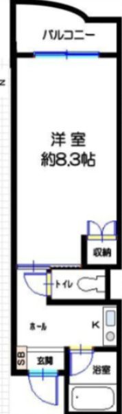 エンゼルハイツ小阪本町の間取り画像