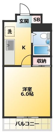 アビタシオン根岸Ⅰの間取り画像