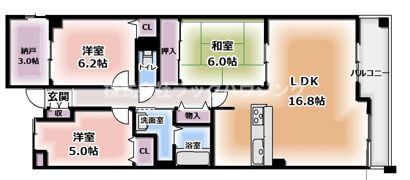 さくら館の間取り画像
