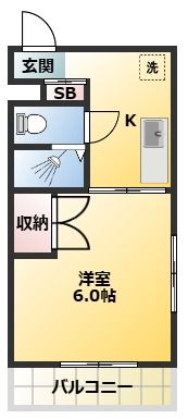 ヴィレッジⅠの間取り画像
