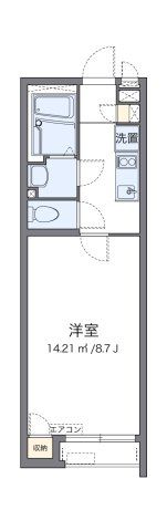 クレイノウィル大和の間取り画像