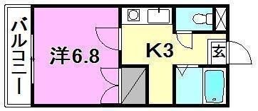 桑原マンションの間取り画像