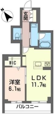 シャーメゾン フォレスタの間取り画像
