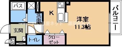 メゾンドサラの間取り画像