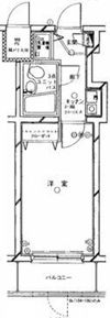 クリオ武蔵新城2番館の間取り画像