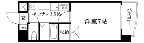Y’sコート朝生田の間取り画像