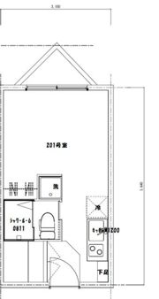 ウエストサイド新宿御苑の間取り画像