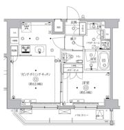 クオリタス南大井の間取り画像