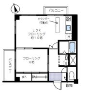 西荻窪マンションの間取り画像