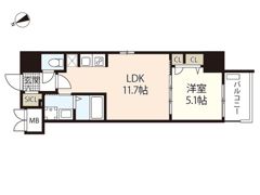 S-RESIDENCE東観音町achieveの間取り画像