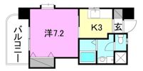 サンセット湊町の間取り画像
