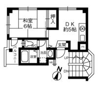 松丘マンションの間取り画像